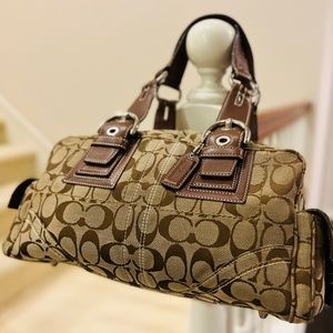 Coach Mia Signature Style with barrel bucket